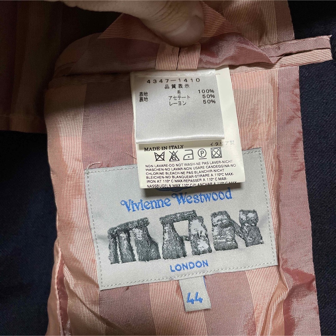 極希少 イタリア製 vivienne westwood man ジャケット