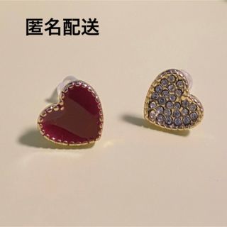 ヨンドシー(4℃)のハート　ピアス(ピアス)