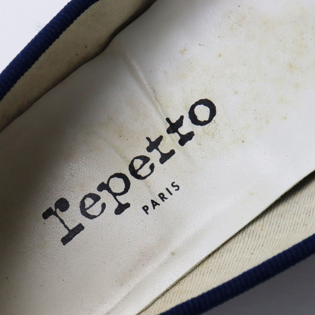 repetto レペット Cendrillon サンドリオン バレエシューズ /ネイビー パテント フラット【2400013390354】 8