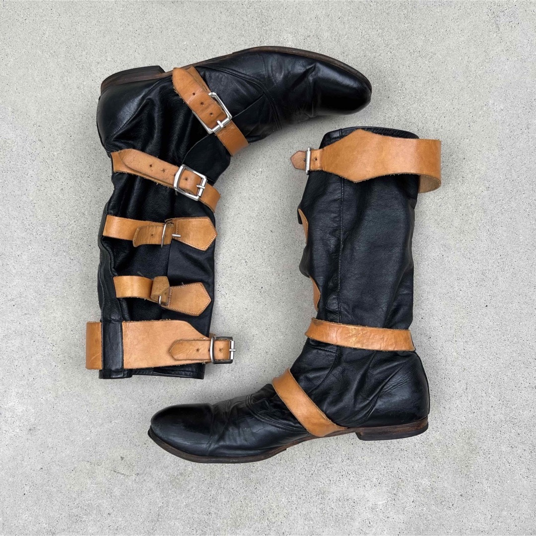 JOHN LAWRENCE SULLIVAN(ジョンローレンスサリバン)のvintage design boots ×パイレーツブーツセット メンズの靴/シューズ(ブーツ)の商品写真