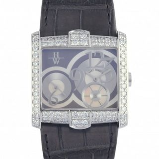 ハリー・ウィンストン HARRY WINSTON アヴェニュー スクエア 350LQTZWL グレー文字盤 新古品 腕時計 レディース(その他)