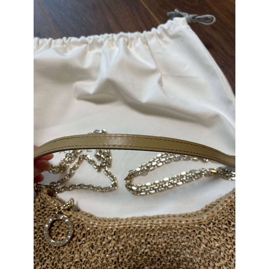 ANTEPRIMA(アンテプリマ)の⭐︎美品⭐︎アンテプリマ　フォルトゥーナ/スモール/エナメルキャメル レディースのバッグ(ショルダーバッグ)の商品写真