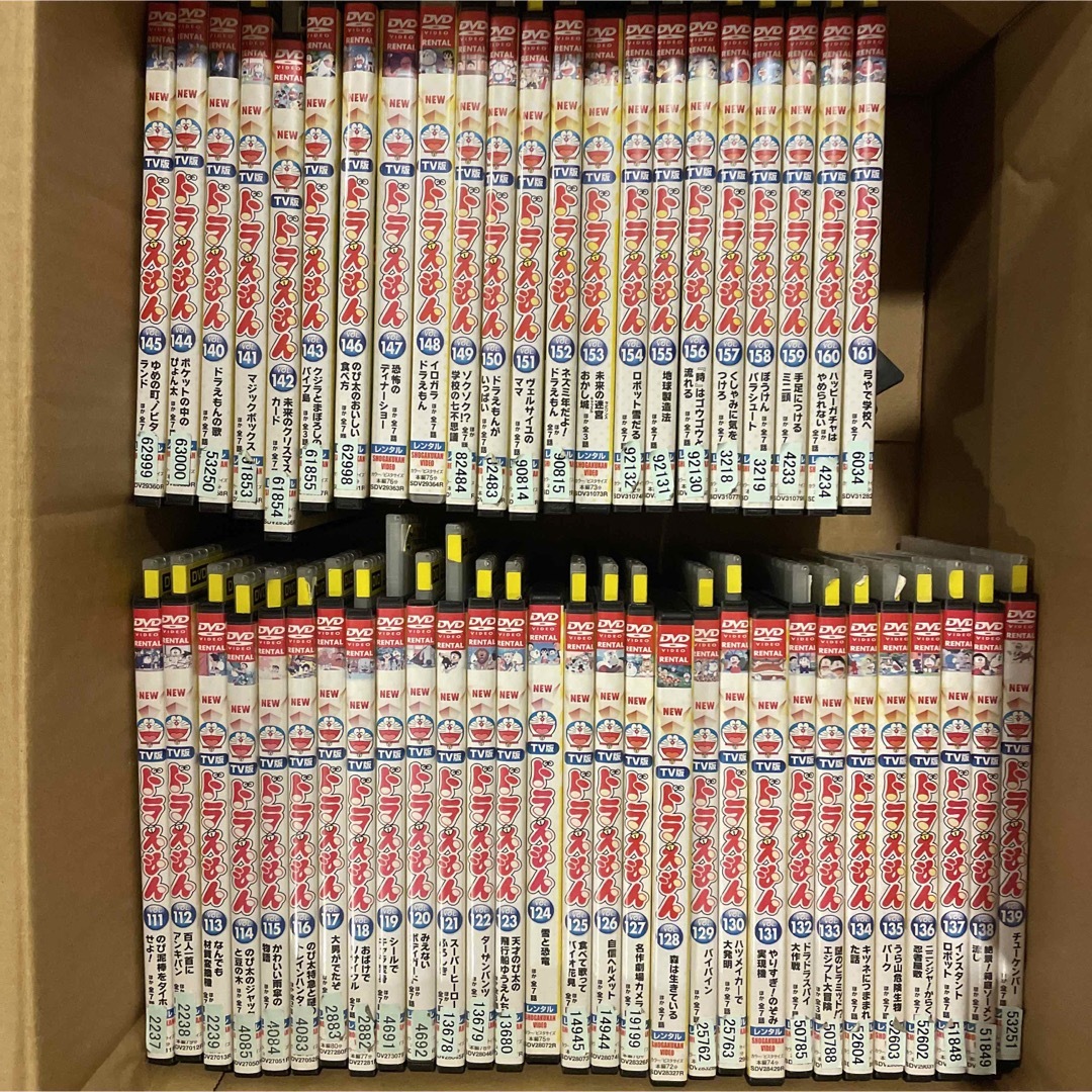TV版 NEW ドラえもん DVD 161巻セット vol.1~161 の通販 by おおしま