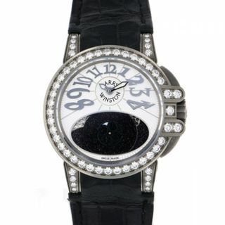 ハリー・ウィンストン HARRY WINSTON オーシャン レディーZ OCEAMP36ZZ001 シルバー/ブラック文字盤 新古品 腕時計 レディース(その他)