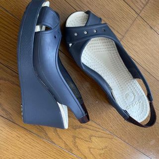 クロックス(crocs)のクロックスハイヒール(サンダル)