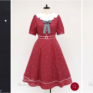 アマベル(Amavel)の⭐️ Amavel  Rockabilly Heart ワンピース⭐️(ロングワンピース/マキシワンピース)