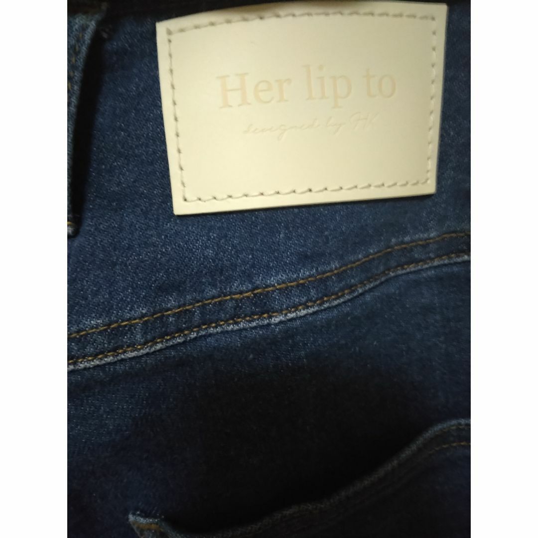 Her lip to(ハーリップトゥ)の未使用ハーリップトゥスキニーデニム レディースのパンツ(デニム/ジーンズ)の商品写真