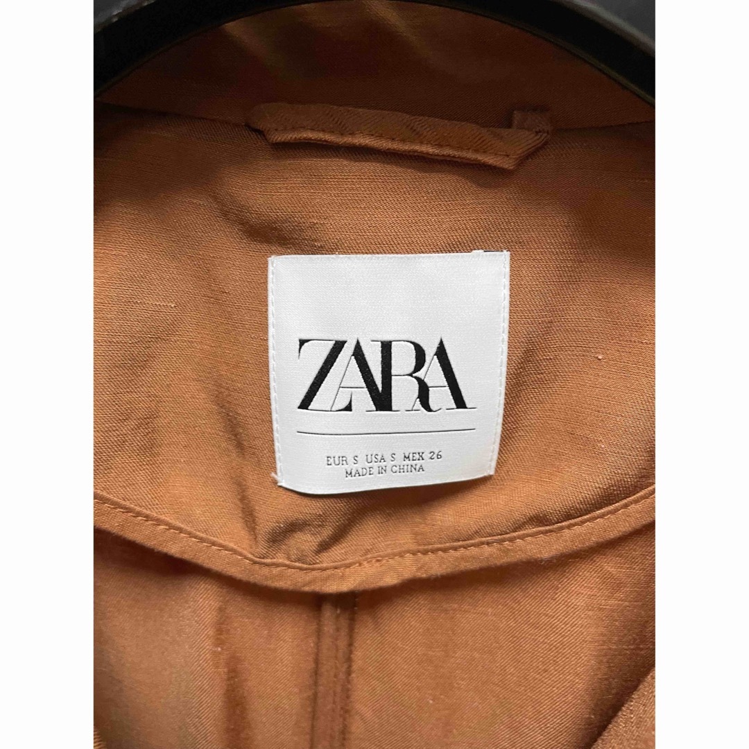 ザラZARAコートS レディースのジャケット/アウター(ロングコート)の商品写真