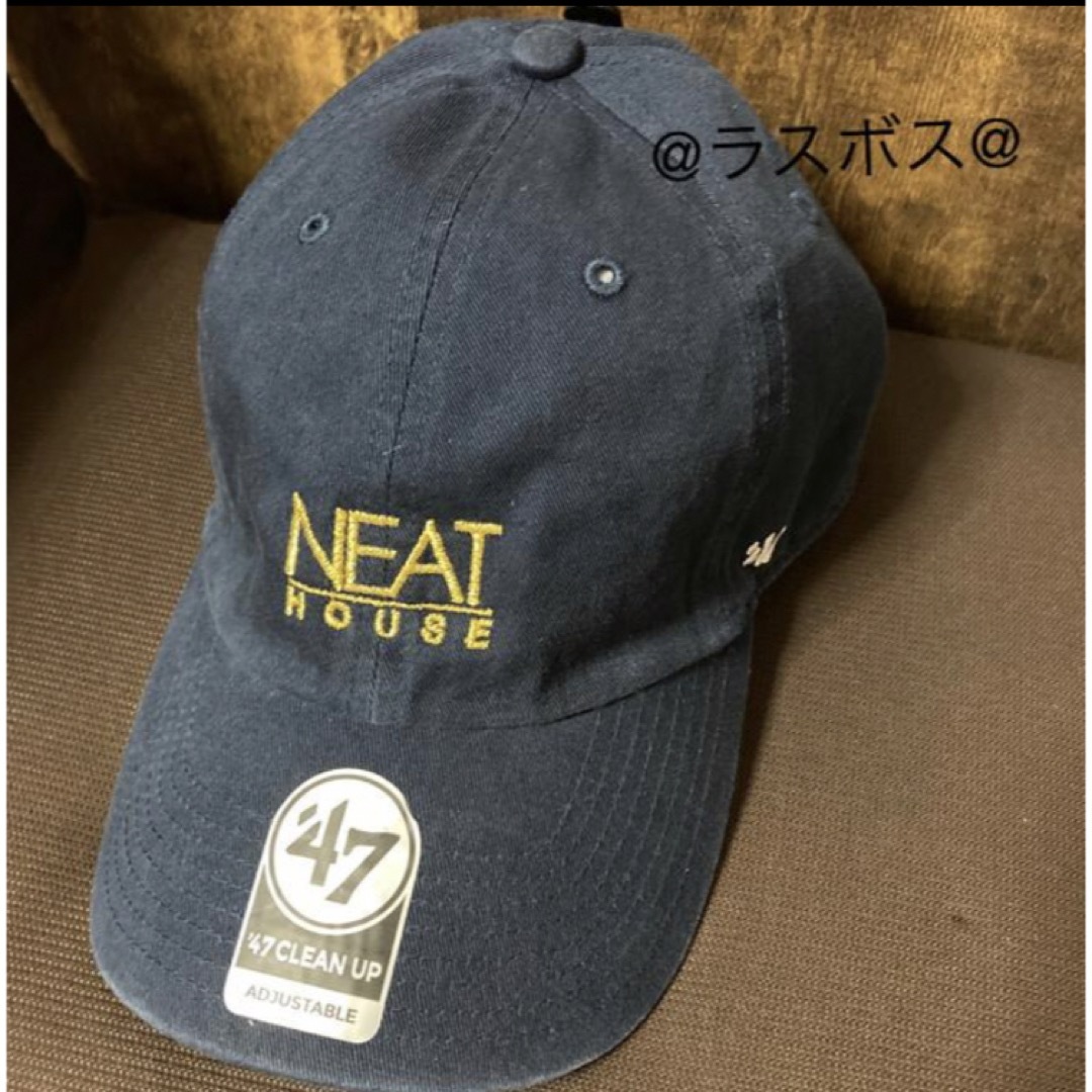 47  NEAT WEEKEND キャップ　ニート　ネイビー