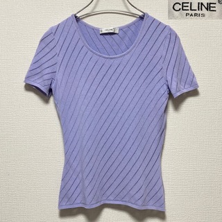 セリーヌ(celine)のCELINE　カットソー　セリーヌ　Tシャツ　イタリア製　ヴィンテージ　半袖(カットソー(半袖/袖なし))