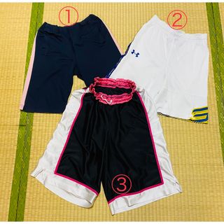 アンダーアーマー(UNDER ARMOUR)のジュニア　キッズ　バスパン(パンツ/スパッツ)