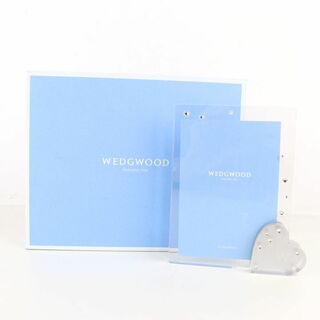 WEDGWOOD - ウェッジウッド ブリスタイム ピクチャーフレーム 未使用 ハート フォトフレーム 写真立て レディース クリア Wedgwood