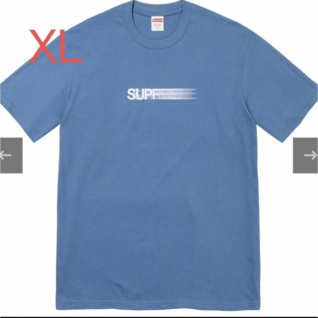 Supreme Motion Logo Tee Faded Blueシュプリーム - Tシャツ ...