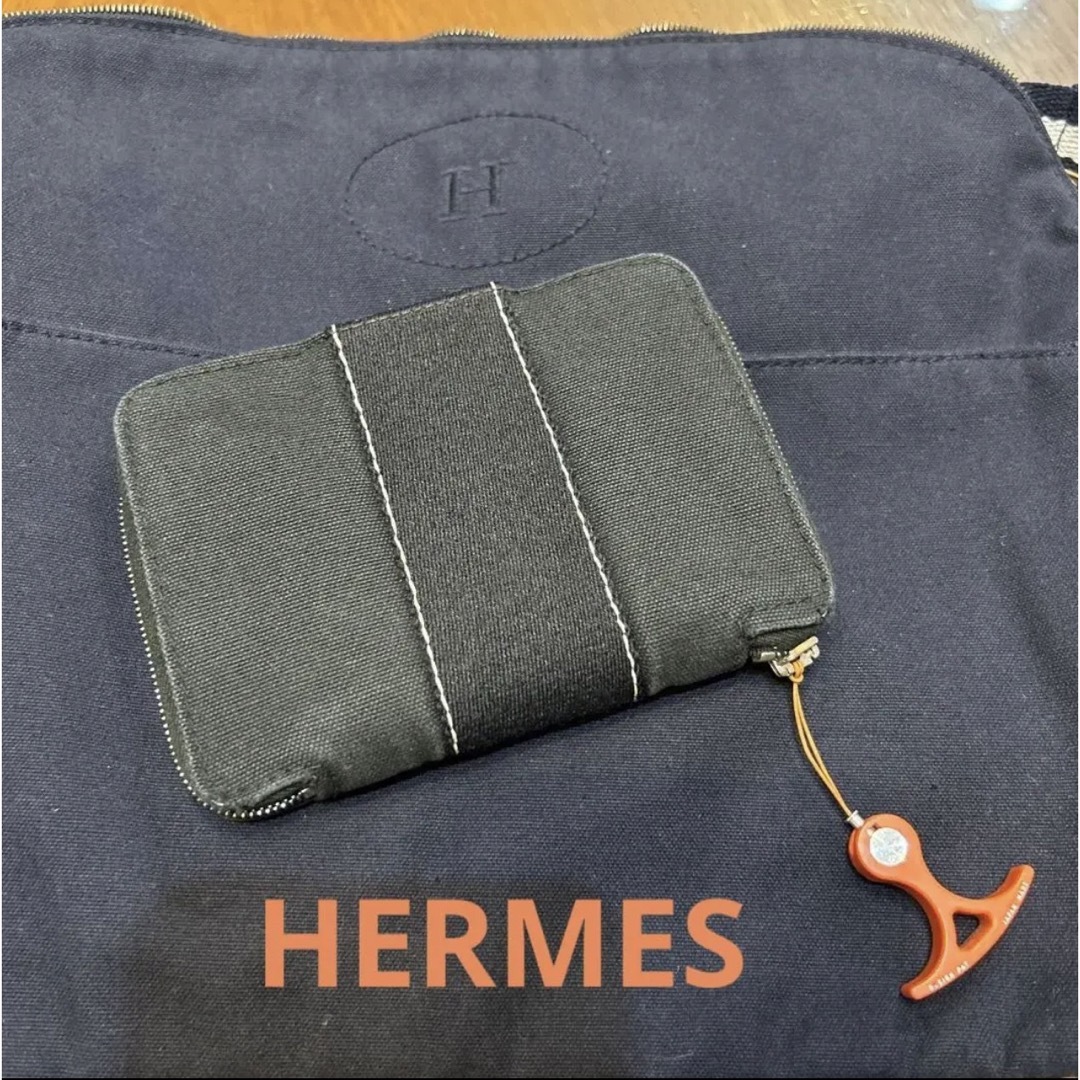 HERMES エルメス　ドーヴィル　パースPM ラウンドファスナー　フールトゥ