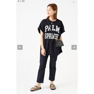 ジャーナルスタンダード(JOURNAL STANDARD)のJOURNAL STANDARD  ラウンドヘムロゴTシャツ(Tシャツ(半袖/袖なし))