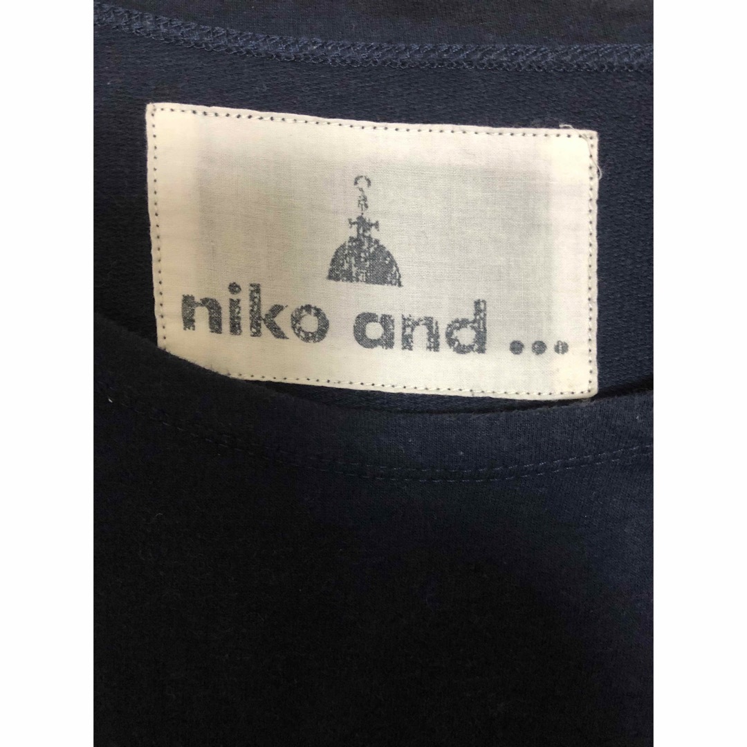 niko and...(ニコアンド)のnikoand...ニコアンド　フリーサイズ　半袖Tシャツ　ビッグシルエット メンズのトップス(Tシャツ/カットソー(半袖/袖なし))の商品写真