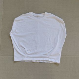 ジーユー(GU)のGU フレンチスリーブ 白(Tシャツ(半袖/袖なし))