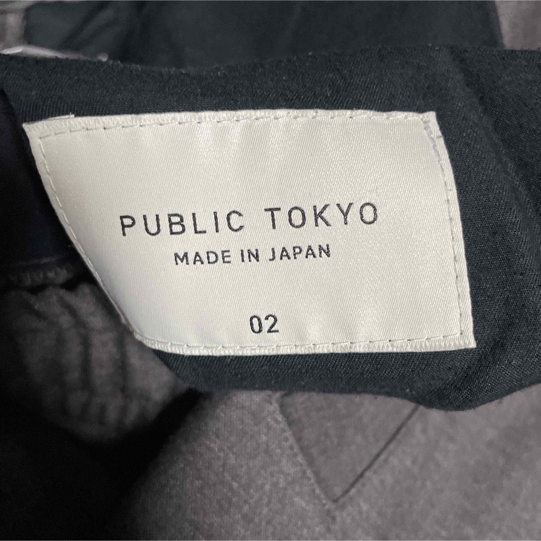 PUBLIC TOKYO(パブリックトウキョウ)の希少 日本製 PUBLIC TOKYO サイドラインスラックス メンズのパンツ(スラックス)の商品写真