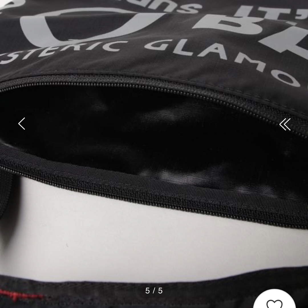 HYSTERIC GLAMOUR(ヒステリックグラマー)の未使用品　タグ付き　TERG×HYSTERIC/サコッシュ レディースのバッグ(ショルダーバッグ)の商品写真