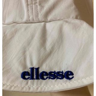 エレッセ(ellesse)のハット エレッセ 白 断捨離中！(ハット)