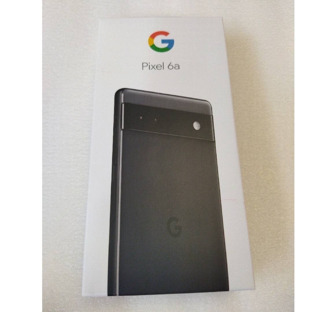 スマホ/家電/カメラGoogle Pixel 6a Charcoal 128 GB simフリー