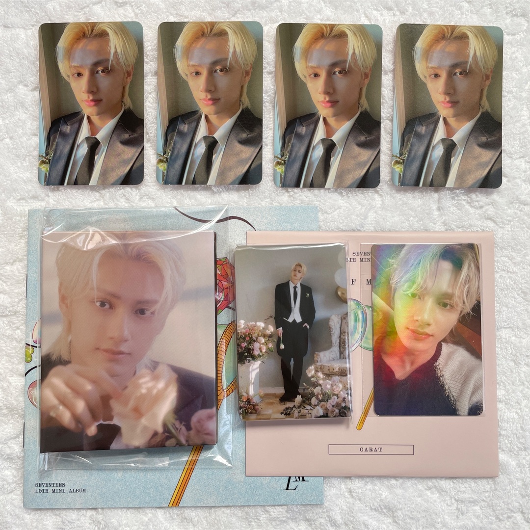 SEVENTEEN FML CARAT コンプ weverse ジュン カラット盤 バインダー