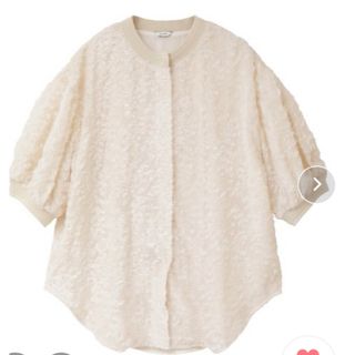 クラネ(CLANE)の【要コメント】【CLANEFRINGE HALF SLEEVE CARDIGAN(カーディガン)