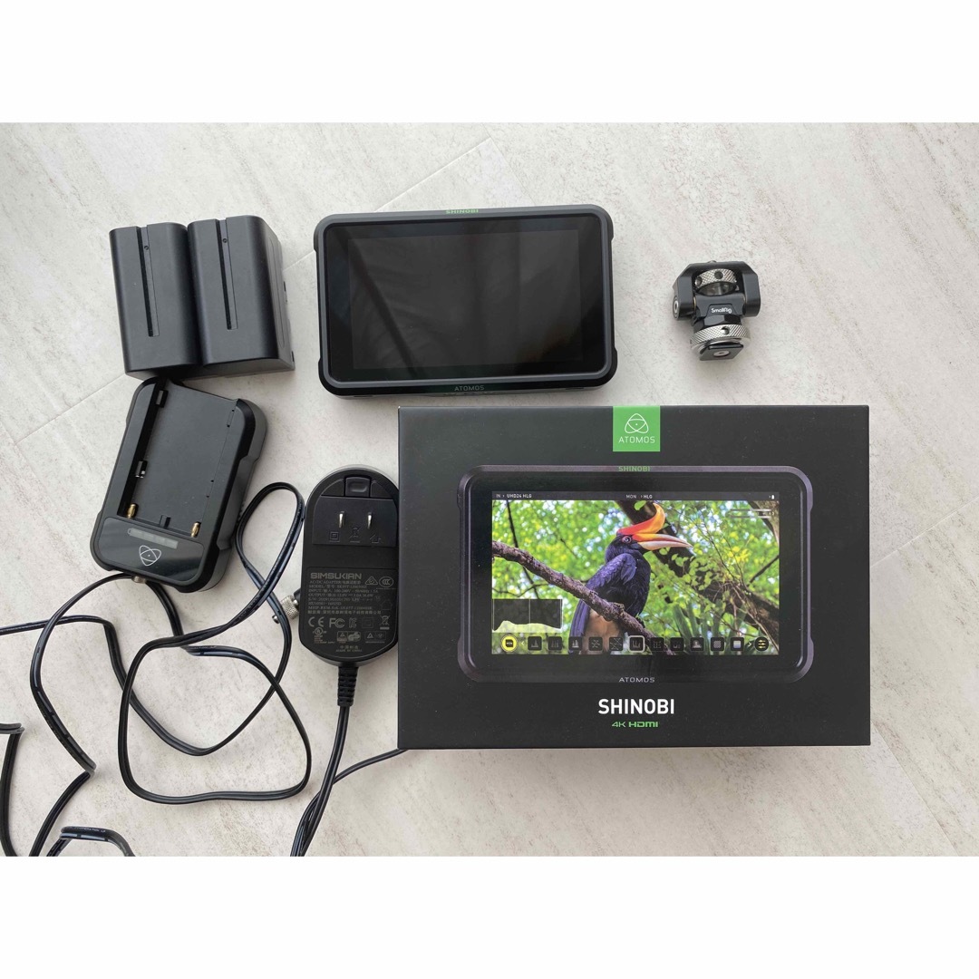 ATOMOS SHINOBI モニター スマホ/家電/カメラのPC/タブレット(ディスプレイ)の商品写真