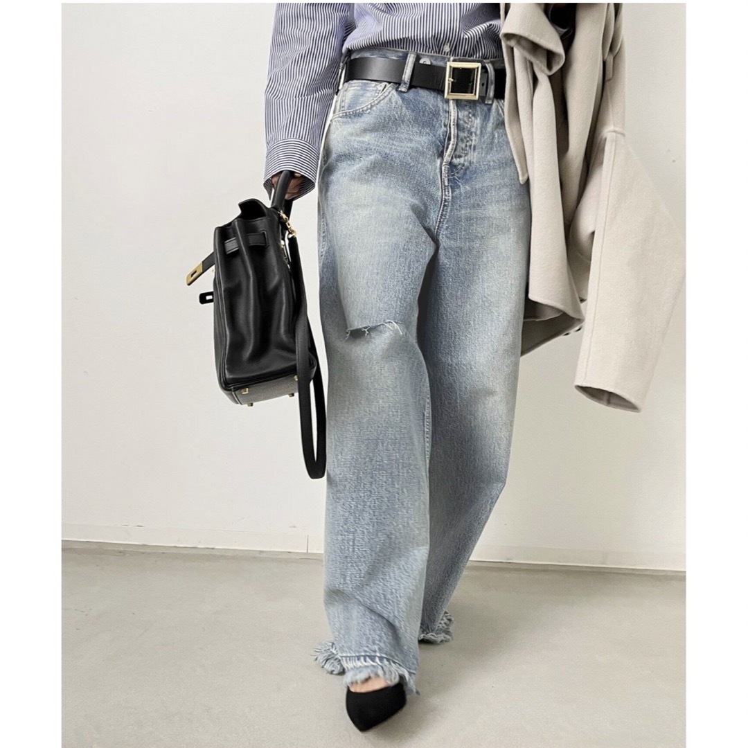 アパルトモン グッドグリーフ　2way Baggy Denim 34 4