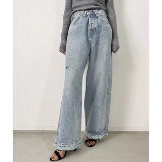 アパルトモンドゥーズィエムクラス(L'Appartement DEUXIEME CLASSE)のアパルトモン グッドグリーフ　2way Baggy Denim 34(デニム/ジーンズ)