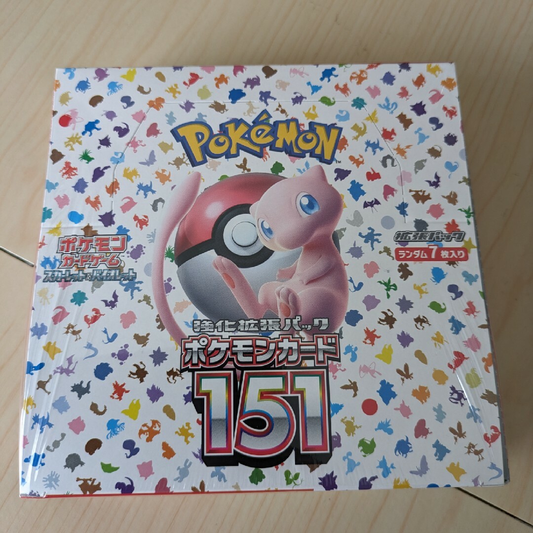 新作人気 ポケモンカード 151 シュリンク付き Box/デッキ/パック