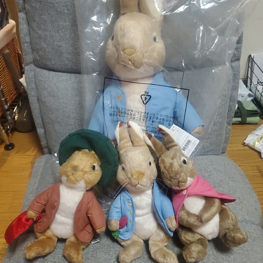 PETER RABBIT（TM）(ピーターラビット)のピーターラビット ぬいぐるみ キッズ/ベビー/マタニティのおもちゃ(ぬいぐるみ/人形)の商品写真