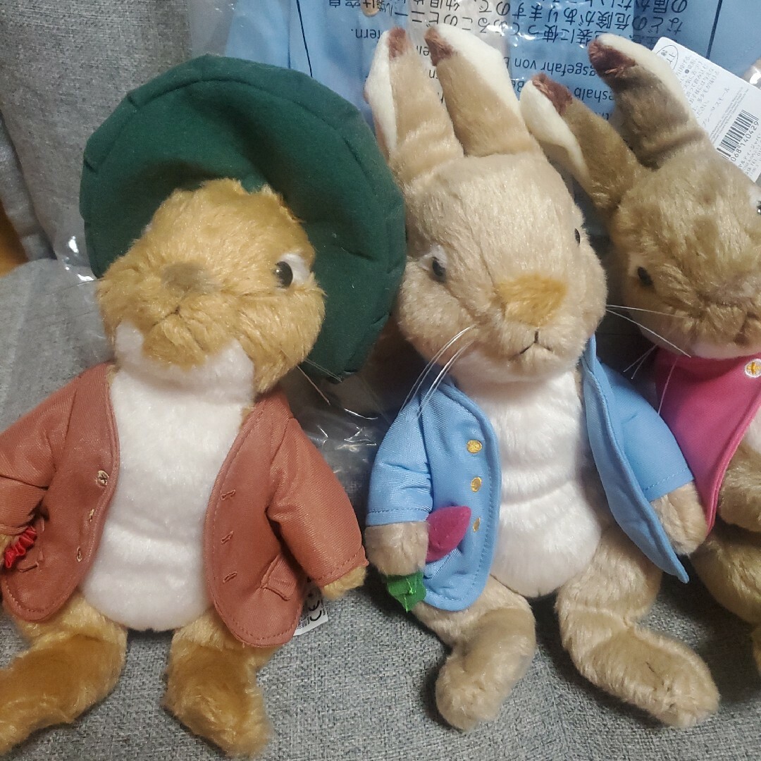 PETER RABBIT（TM）(ピーターラビット)のピーターラビット ぬいぐるみ キッズ/ベビー/マタニティのおもちゃ(ぬいぐるみ/人形)の商品写真