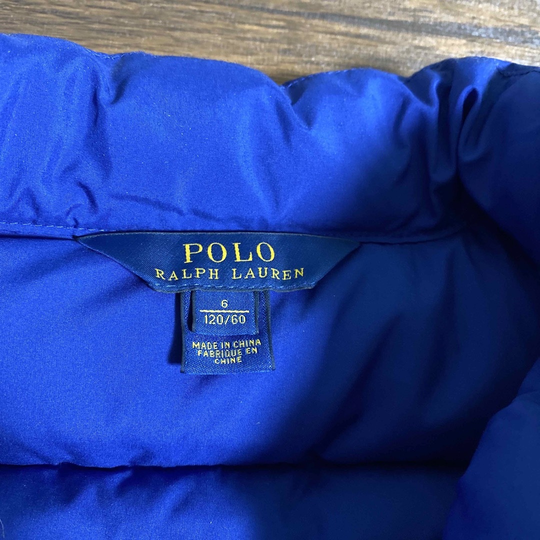 POLO ラルフローレン　120 ダウンベスト