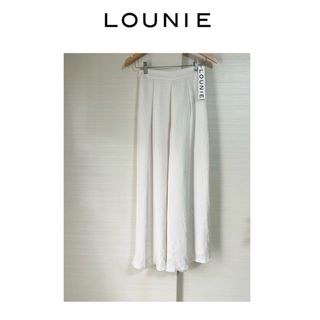 ルーニィ(LOUNIE)の新品未使用タグ付き　LOUNIE 大人ワイドパンツ ルーニィ(カジュアルパンツ)