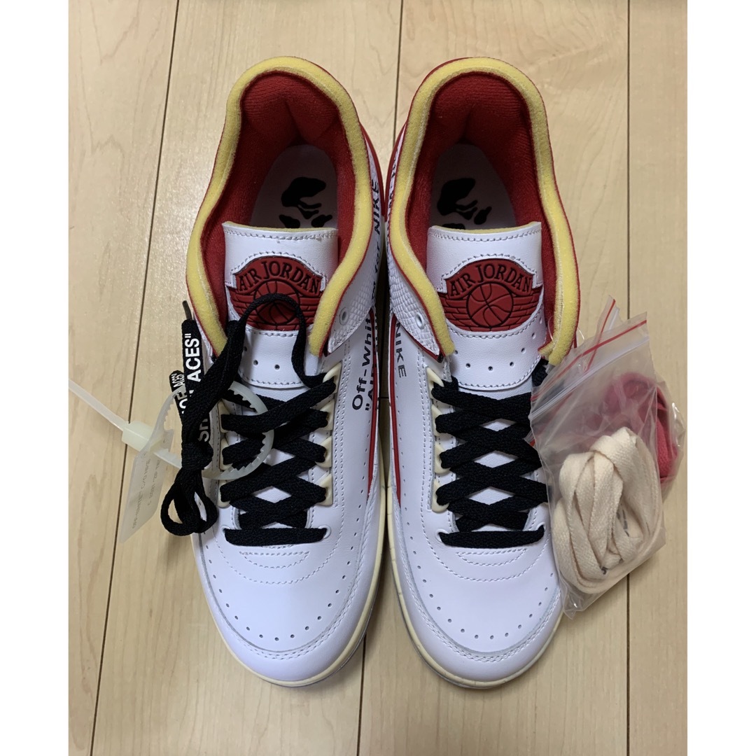 OFF-WHITE - OFF-WHITE NIKE AIR JORDAN 2 LOW SP us9.5の通販 by マコ ...