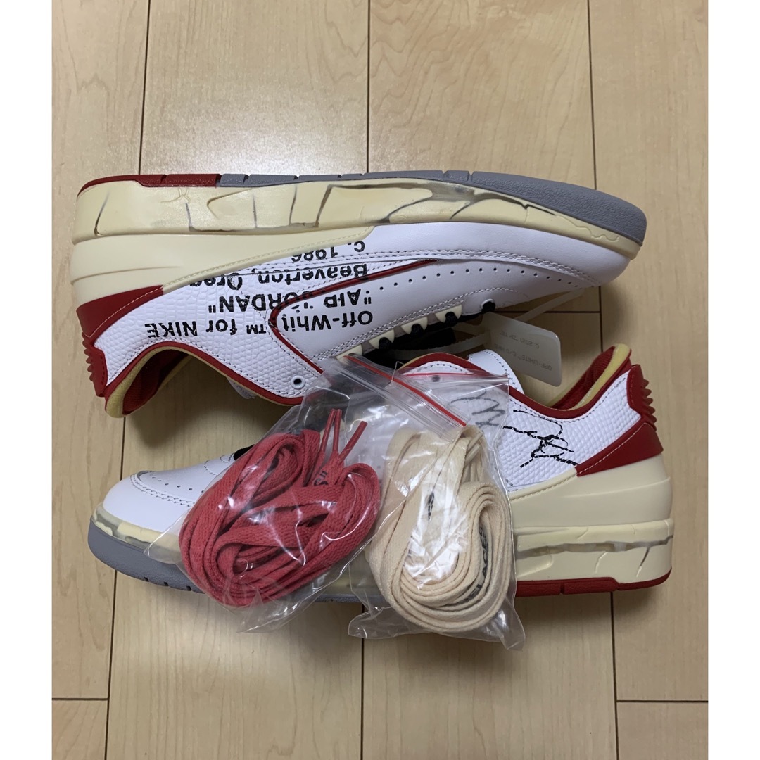 OFF-WHITE - OFF-WHITE NIKE AIR JORDAN 2 LOW SP us9.5の通販 by マコ