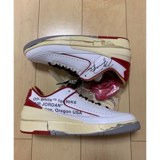 OFF-WHITE - OFF-WHITE NIKE AIR JORDAN 2 LOW SP us9.5の