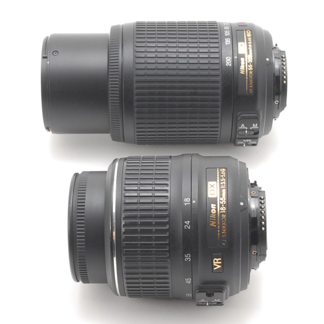 Nikon - 可愛いレッド♪ダブルレンズ♪状態◎の大満足セット❤️Nikon