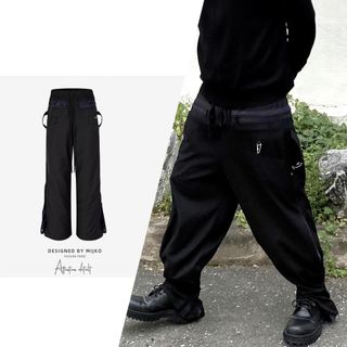 リックオウエンス(Rick Owens)のメンズファッション ワーク風 ロングパンツ 男女兼用 ストリート系(ワークパンツ/カーゴパンツ)