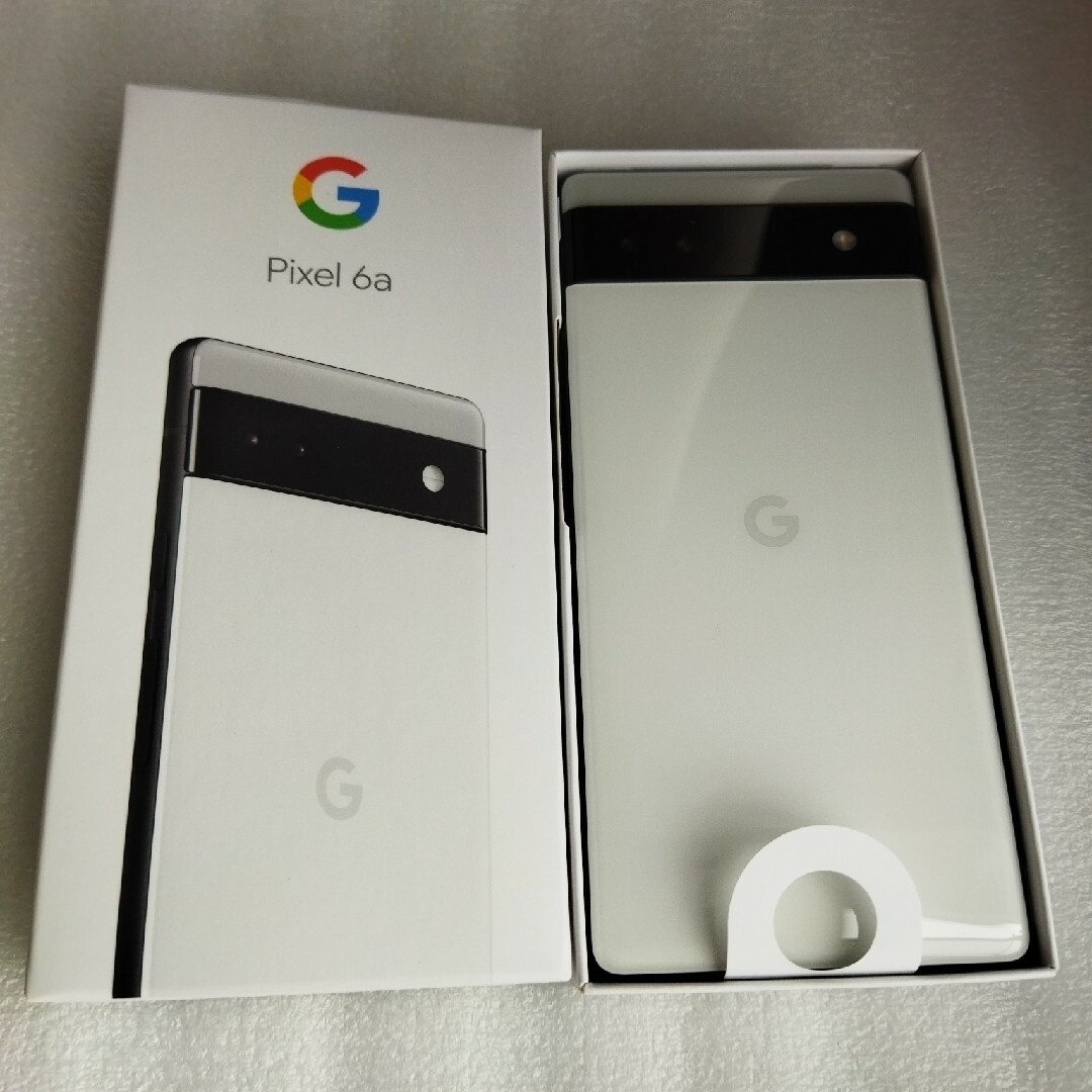 スマホ/家電/カメラ【新品】Google Pixel 6a 128 GB Chalk　SIMフリー