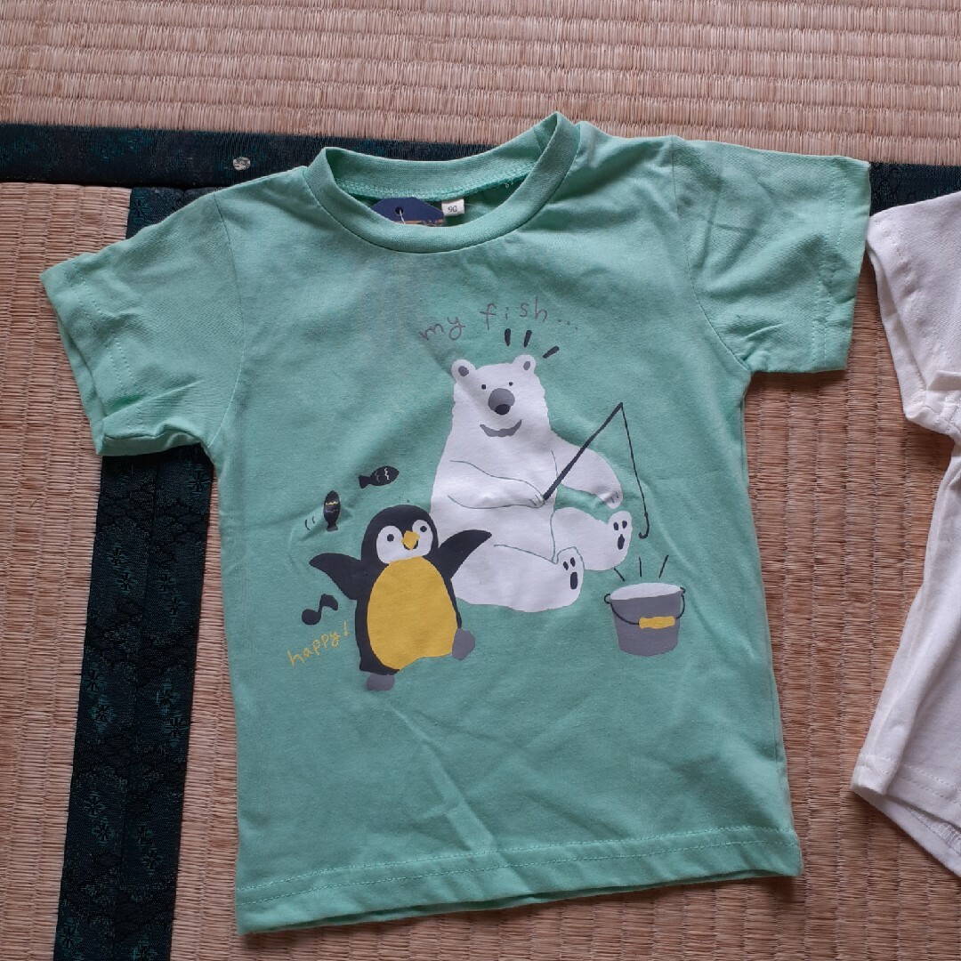 90cm Tシャツ　2枚 キッズ/ベビー/マタニティのキッズ服男の子用(90cm~)(Tシャツ/カットソー)の商品写真