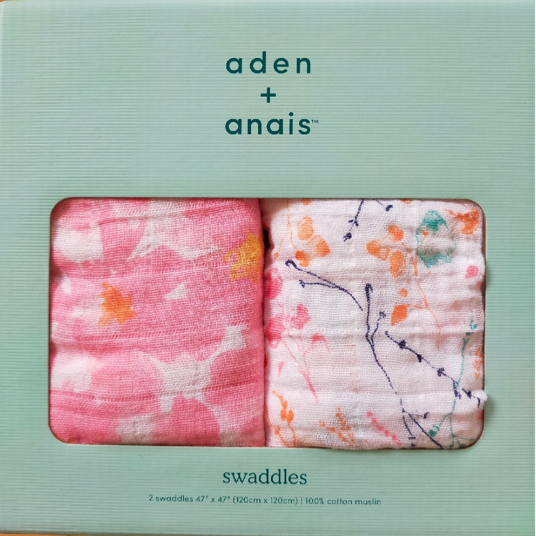 aden+anais(エイデンアンドアネイ)のスワドル キッズ/ベビー/マタニティのこども用ファッション小物(おくるみ/ブランケット)の商品写真