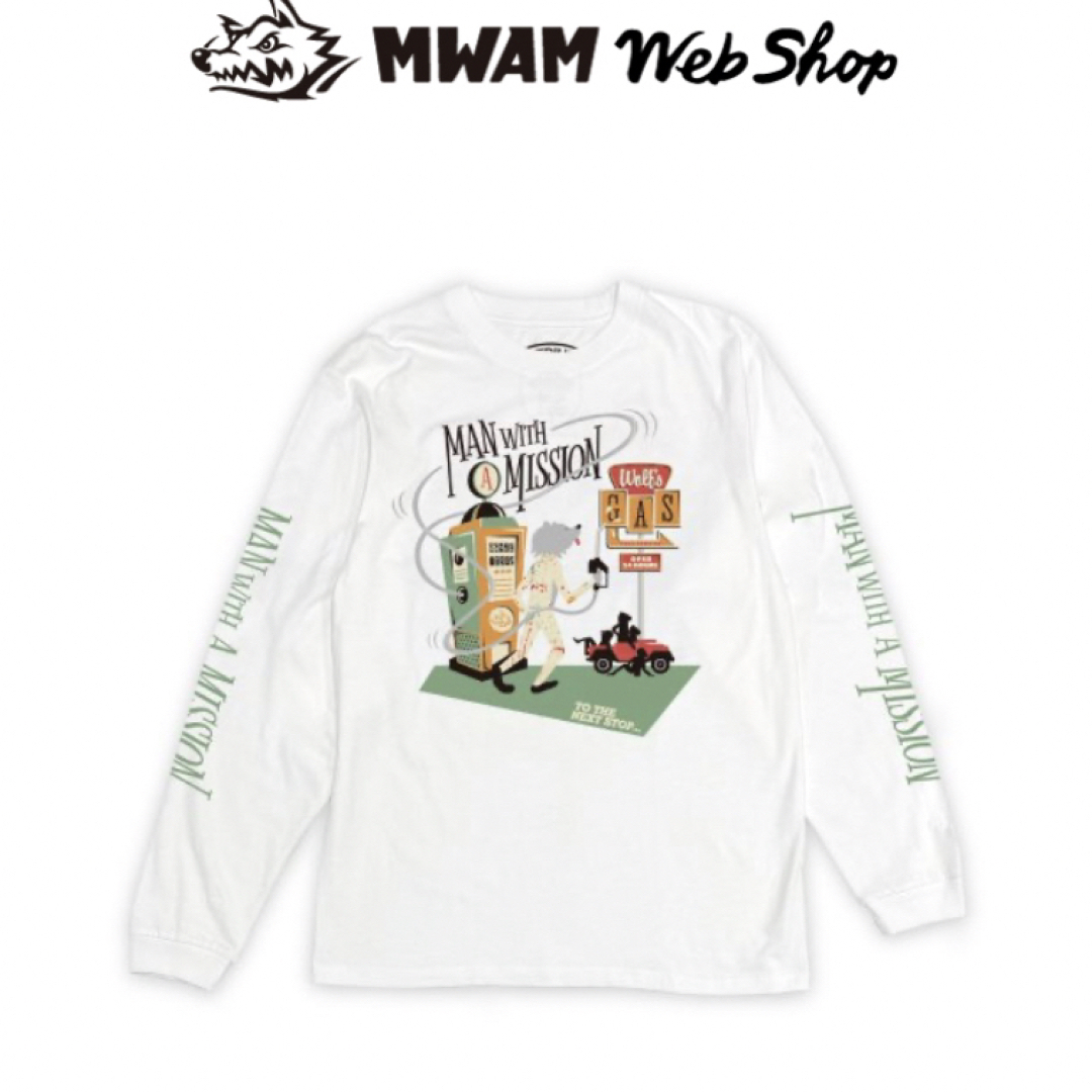 MAN WITH A MISSION Tシャツ Lサイズ