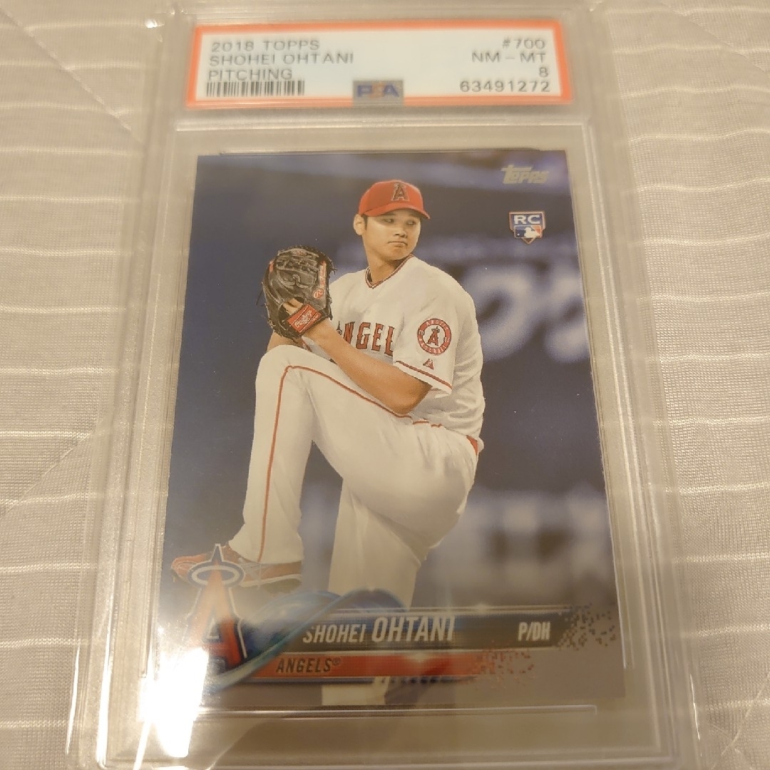 大谷翔平 ルーキーカード【PSA8】2018 SHOHEI OHTANI RC