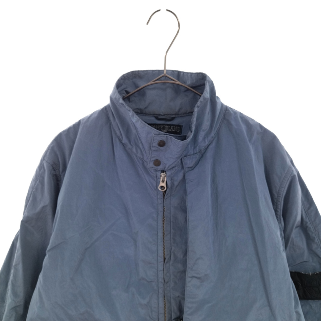 STONE ISLAND ストーンアイランド 09SS SHADOW PROJECT TRYLON-R SHIMMER JACKET シャドープロジェクト ジップアップ シマージャケット ウィンドブレーカー 50154ZZ3 ブルー