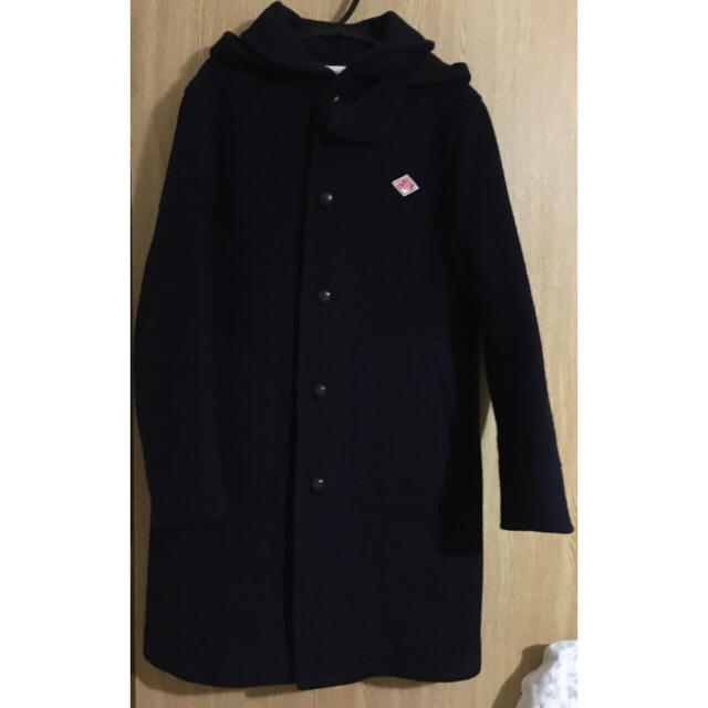 DANTON(ダントン)ウールモッサ フーデッドシングルコート☆美品 ...