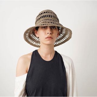 La Maison de Lyllis - 美品 La Maison de Lyllis TULIP HAT  IENA