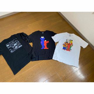 ユニクロ(UNIQLO)のユニクロ UT カウズ Tシャツ LサイズUNIQLO KAWS 3枚セット(Tシャツ/カットソー(半袖/袖なし))