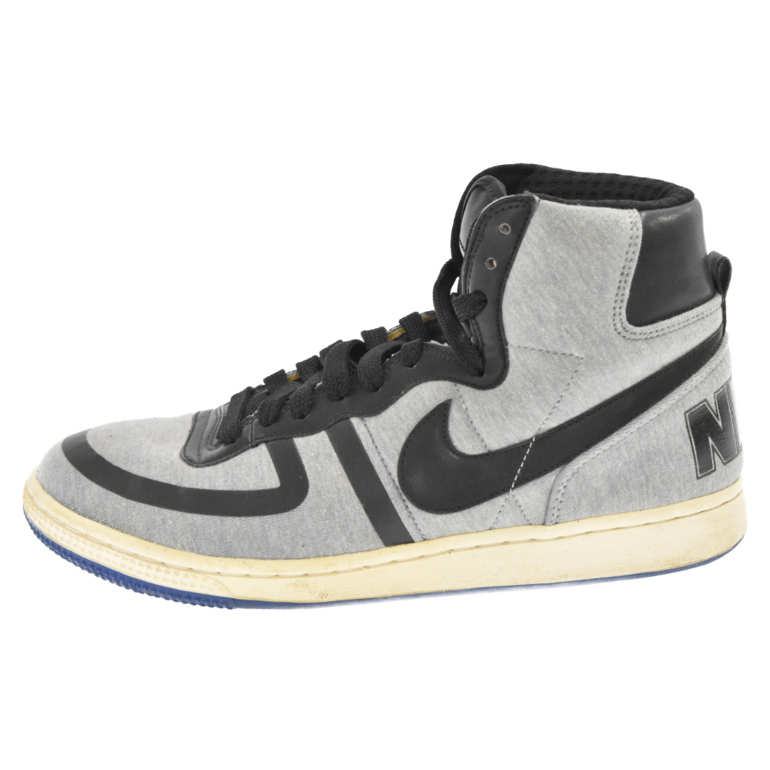 NIKE ナイキ TERMINATOL HIGH VINTAGE TRAINERS 307147-002 ターミネーター ハイ ヴィンテージトレーナー ハイカットスニーカー US8/26cm グレー